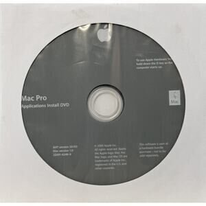 Apple Mac Pro Applications Install Disc 2Z691-6246-A AHT 3A153